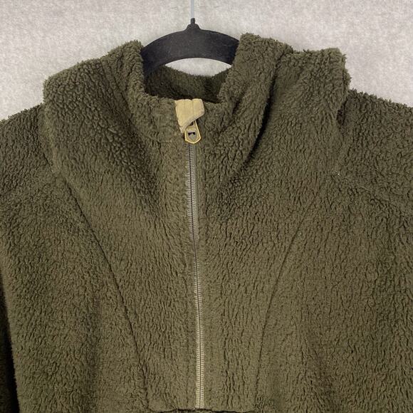 KUHL Hoodie Mens XL Dark Green Synkro Fleece 1/4 Zip Pullover - Picture 2 of 9